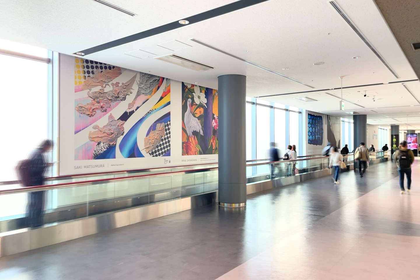 KIX CULTURE GATE Projectのアート作品の写真 / Photos of Artworks from the KIX CULTURE GATE Project