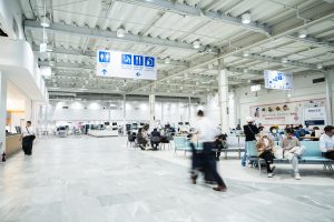 新しくなった関西国際空港 第2ターミナル（国内線）の待合エリア