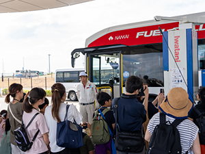 親子環境ツアーの写真