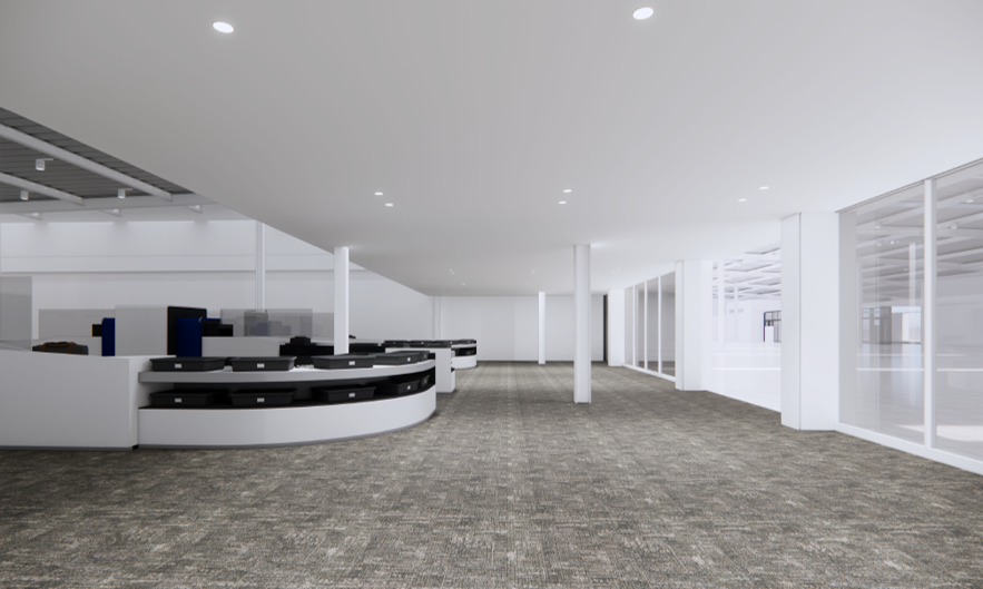 保安検査場/security chekpoints