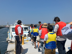 海から KIX を見てみようツアーの写真