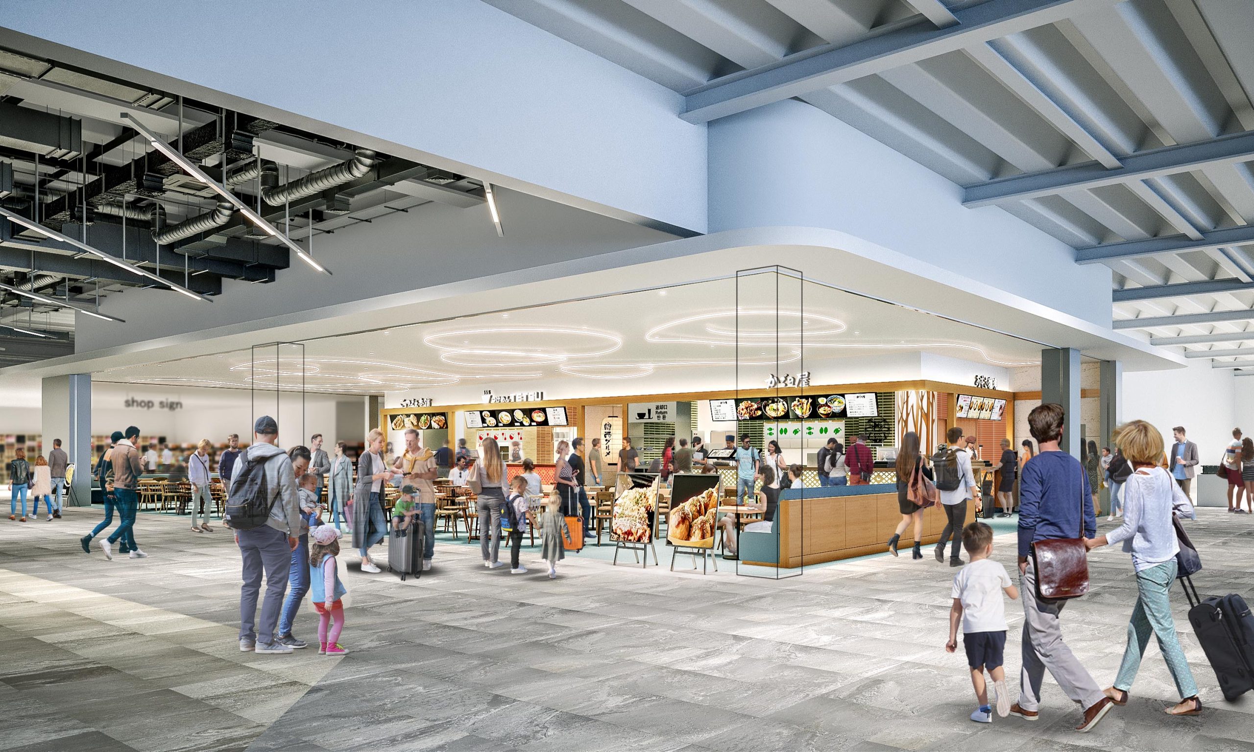 フードコート/food court